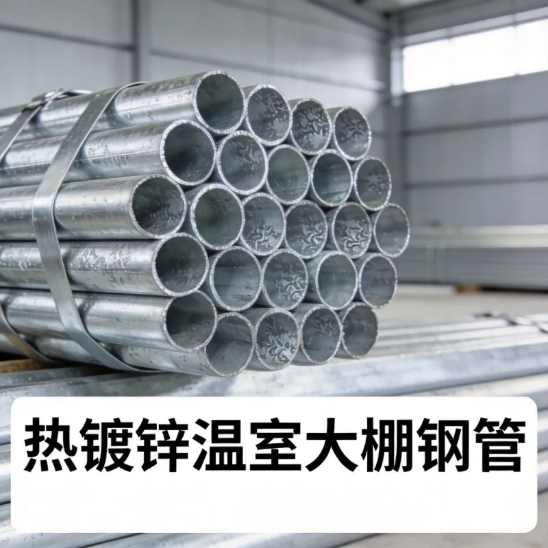 Hot-Dip Galvanized Greenhouse Pipe